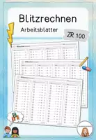 Vorschau - Arbeitsblätter - Blitzrechnen Arbeitsblätter (ZR 100) - Deckblatt