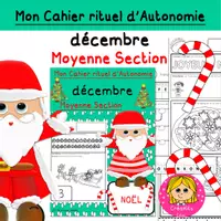Aperçu - Feuilles d'exercices - Cahier d’Autonomie Moyenne Section DECEMBRE - Page 2