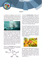 Vorschau - Arbeitsblätter - Gruppenpuzzle - Vitamine - Deckblatt