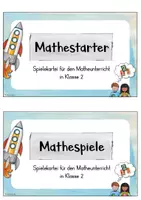 Vorschau - Spiele - Mathestarter Spielekartei (Klasse 2) - Seite 2
