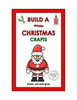 Vista previa - Manualidades / Dibujos para colorear - Bundle Build a Christmas's Craft Puzzle Coloring Cut Kids Santa - página 1