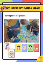 Vista previa - Unidades / Secuencias / Situaciones de Aprendizaje - My house, my family game - Portada