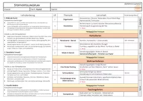 Vorschau - Arbeitsblätter - Stoffverteilungsplan Lehrplan PLUS, Kunst 7 - Seite 3