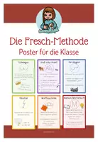 Vorschau - Fördermaterial/Inklusion - Die Fresch-Methode - Poster für die Klasse - Deckblatt
