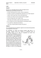 Vorschau - Arbeitsblätter - Aufgabenblatt Deutsch: Appositionen, Anreden und Ausrufe (6. Klasse) - Seite 1