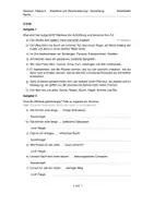 Vorschau - Arbeitsblätter - Aufgabenblatt Deutsch: Satzlehre und Zeichensetzung - Aufzählung (6. Klasse) - Seite 1