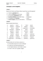 Vorschau - Arbeitsblätter - Aufgabenblatt Deutsch: Das Verb - Partizipien (6. Klasse) - Seite 3