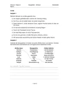 Vorschau - Arbeitsblätter - Aufgabenblatt Deutsch: Satzglieder - Attribute (6. Klasse) - Seite 1