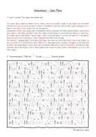 Vorschau - Arbeitsblätter - 5 Arbeitsblätter LRS (Lese-Rechtschreibschwierigkeiten) - "Thema: Sankt Martin" -ca. 1-2 Stunden - Klasse 5/6 - Seite 1
