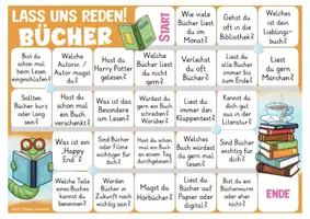 Vorschau - Stationenlernen - Bücher Spiel Lass uns reden! Sprechanlässe - Seite 1