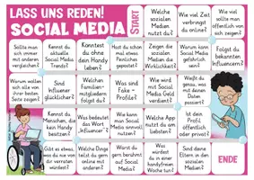 Vorschau - Stationenlernen - Social Media soziale Medien Spiel - Seite 1