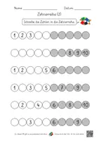 Vorschau - Arbeitsblätter - Die Zehnerreihe (8 AB + Lernvideolink) - Seite 2