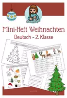 Vorschau - Arbeitsblätter - Mini-Heft Weihnachten – 2. Klasse - Deckblatt