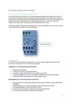 Vista previa - Hojas de trabajo - El relé de protección del motor: explicaciones y ejercicios - página 2