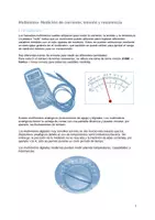 Vista previa - Hojas de trabajo - El multímetro: Medición de corriente, tensión y resistencia - página 2