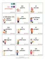 Aperçu - Jeux - Ecriture : La situation initiale (mots etiquettes) - Page 1