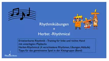 Vorschau - Präsentationen/Tafelbilder - Rhythmusübungen + Herbst-Rhythmical - Seite 3