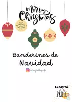 Vista previa - Otros - Banderines de Feliz Navidad - página 1