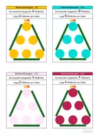 Vorschau - Arbeitsblätter - M | Knobelaufgaben Weihnachten Tannenbaum | Klasse 2 - 4 - Seite 3