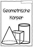 Vorschau - Unterrichtsreihen - Geometrischen Körper - Arbeitsheft - Seite 1