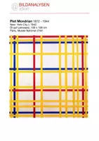 Vorschau - Arbeitsblätter - Piet Mondrian - Bildanalyse im Kunstunterricht - Seite 1
