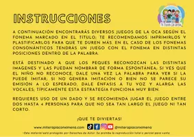 Vista previa - Juegos / Gamificación - Juego de mesa fonema "T" - página 2