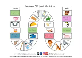 Vista previa - Juegos / Gamificación - Juego de mesa fonema "T" - página 3
