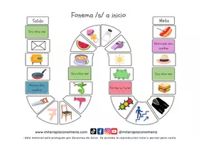 Vista previa - Juegos / Gamificación - Juego de mesa fonema "s" - página 3