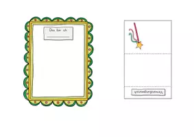 Vorschau - Arbeitsblätter - Ich-Lapbook - Seite 1