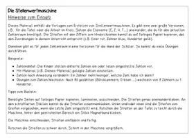 Vorschau - Spiele - Stellenwertmaschine (Zahlenmaschine) für die Zahlraumerweiterung oder Zahl des Tages - Seite 1