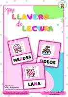 Vista previa - Juegos / Gamificación - LLAVERO INICIACIÓN A LA LECTURA LETRAS T-D-N-F - Portada