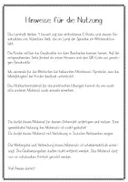 Vorschau - Arbeitsblätter - Lernheft Verben 1 - Verben kennen lernen - Seite 1
