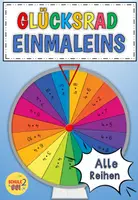 Vorschau - Stationenlernen - EINMALEINS Glücksrad 1x1 Mathe ALLE REIHEN (digital/interaktiv) - Deckblatt