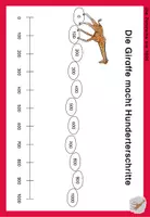 Vorschau - Poster - Zahlenstrahl bis 1000 - Plakate - Seite 1