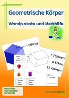Vorschau - Arbeitsblätter - Materialpaket - geometrische Flächen und Körper - Seite 1