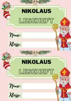Vorschau - Arbeitsblätter - Leseheft Leseverstehen "Nikolaus" Materialpaket - Seite 1