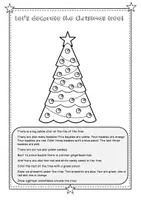 Vorschau - Arbeitsblätter - CHRISTMAS - Reading and Painting Activity - Seite 2