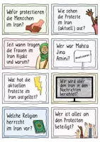 Vorschau - Bildkarten - Die iranische Frauenrechtsbewegung 2022 - Impulse und Recherchefragen #IranFrauenrechte - Seite 2