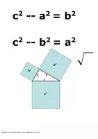 Vorschau - Fördermaterial/Inklusion - Plakat Satz des Pythagoras Merksatz Formel Poster - Seite 3
