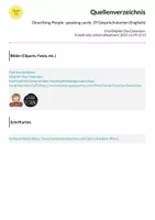 Vorschau - Aufgabenkarten - Describing People: speaking cards; 39 Gesprächskarten (Englisch) - Seite 1