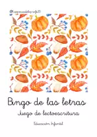 Vista previa - Juegos / Gamificación - Canta ¡Bingo! y juega con las letras - Portada