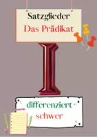 Vorschau - Spiele - Materialpaket Subjekt - Prädikat Übungen (3-fach differenziert) | Jeweils 120 verschiedene Übungssätze - Seite 1