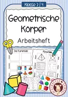 Vorschau - Unterrichtsreihen - Geometrischen Körper - Arbeitsheft - Deckblatt
