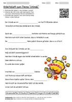 Vorschau - Arbeitsblätter - Lernposter + Arbeitsblatt "Urknall" + Onlineübung & MP3 + Mindmap + Infografiken - Seite 1