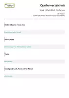 Vorschau - Arbeitsblätter - Linde - Arbeitsblatt - Herbarium - Seite 1