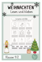 Vorschau - Stundenentwürfe - Mega Materialpaket Advent Nikolaus Winter Weihnachten - alle Materialien 2022 - Deckblatt