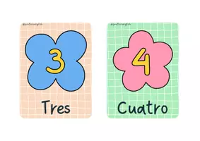 Aperçu - Cartes / Images - Flashcards de nombres en espagnol! - Page 3