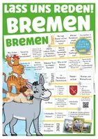 Vorschau - Stationenlernen - Bremen Bundesland Spiel - Deckblatt