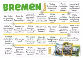 Vorschau - Stationenlernen - Bremen Bundesland Spiel - Seite 1