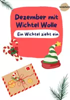 Vorschau - Unterrichtsreihen - Dezember mit Wichtel Wolle 2025 - Deckblatt
